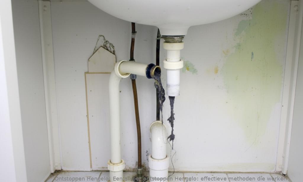 Een afvoer ontstoppen Hengelo: effectieve methoden die werken