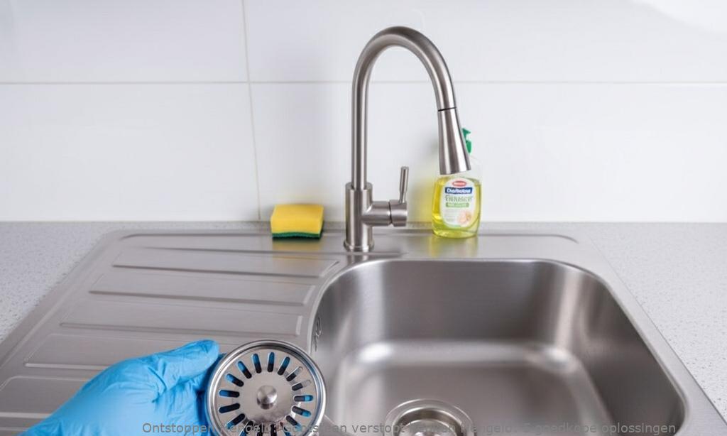 Gootsteen verstopt keuken Hengelo: 5 goedkope oplossingen